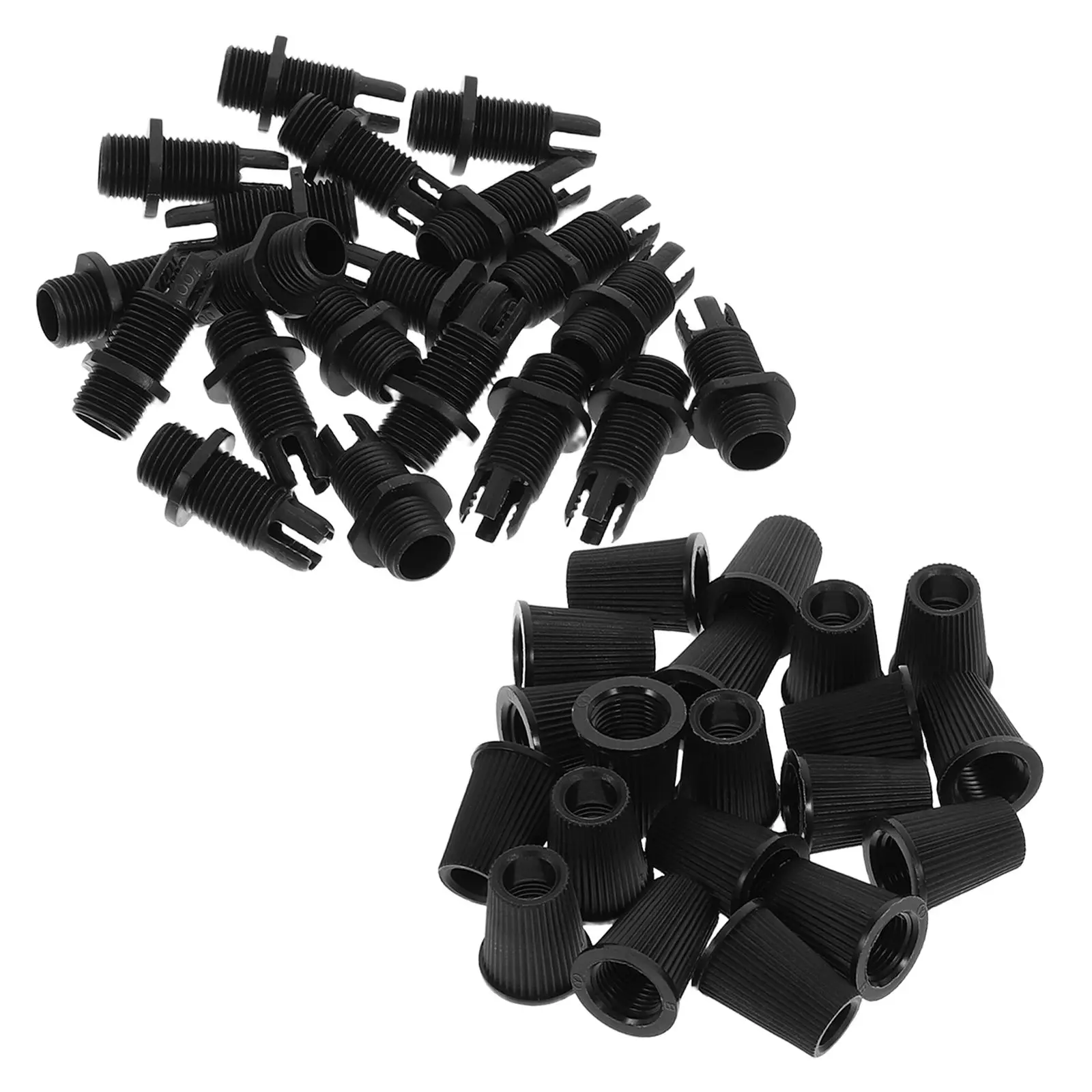 

20PCS Wire Buckles M10 Cable Clamps Chandelier Grips Lighting Holders for Fixtures Electrical Cord Grips Cable Glands