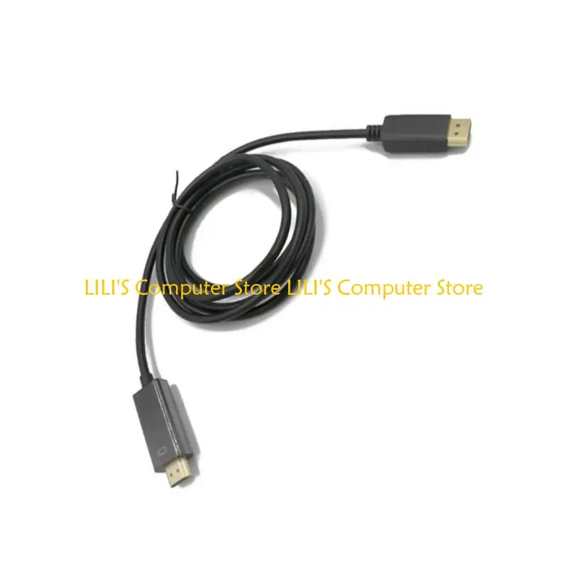 

A52B 1.8m DP to HDTV Converters Cable 1080P 4K DisplayPort for Stable Transmiss