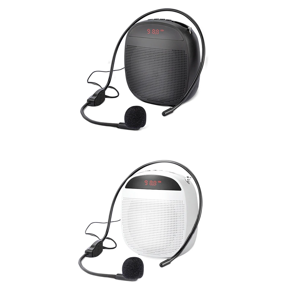 

B16C-портативный усилитель голоса, проводные усилители голоса, динамик, FM-радио, головной микрофон, громкоговоритель для учителей