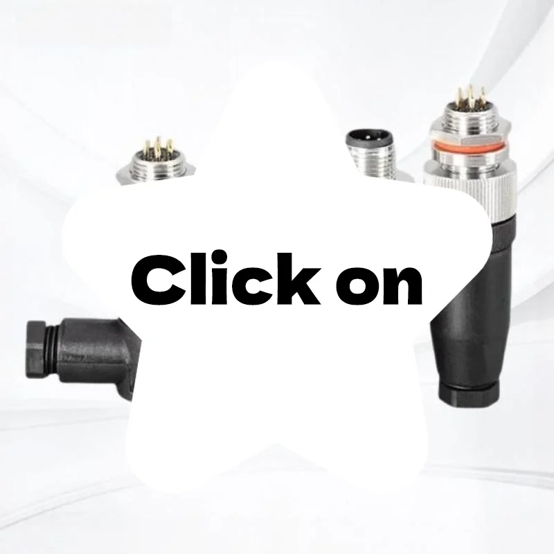M12 Waterproof Aviation Plug Socket 5 Pin Male Curved Straight Solderless Power Connector PG7 For Charger Supply For Daily Use