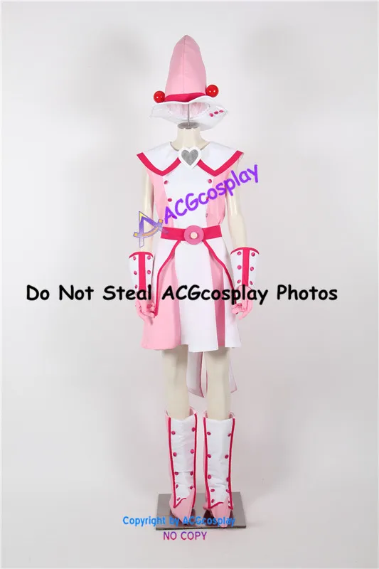 Magical Doremi Doremi Harukaze Cosplay Costume acgcosplay Include Headgear and Boots Covers