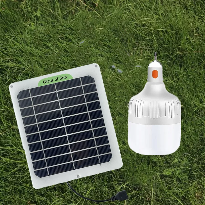 60W Solar Power Outdoor Light Solar Lamp Portable Bulb Solar Energy Lamp Led Lighting