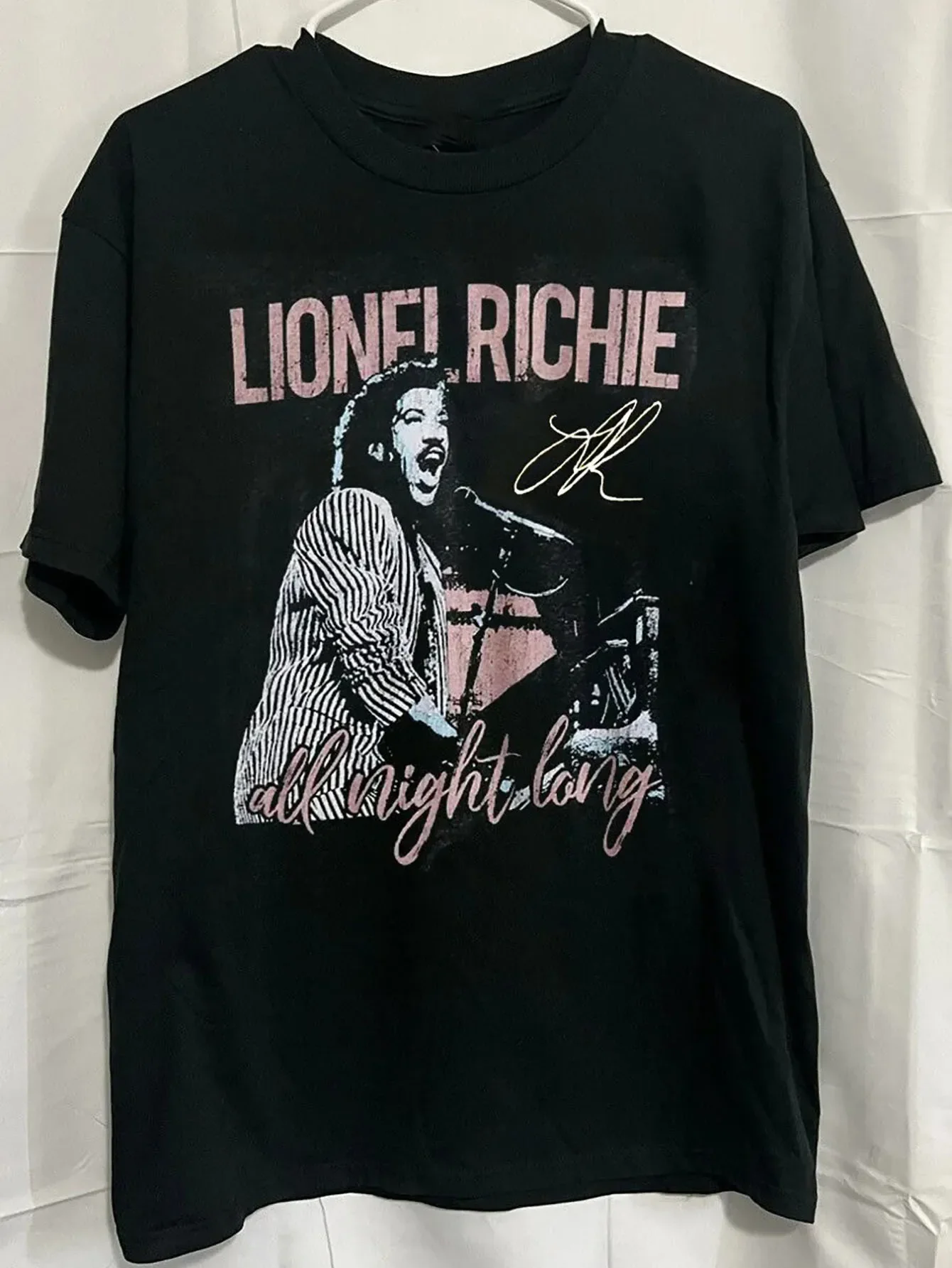 RARE Lionel Richie Dancing on the Ceiling Tour 1986 T shirt Funny T-Shirts Gifts Men Men T-Shirts Funny T-Shirt For Men Vintage
