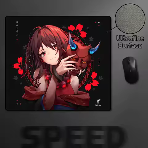 YUki Aim Speed Printing Mouse Pad for Home Office Laptop Decor Pads Gamer Computer Keyboard Desk Mat Gaming Accessories Mousepad