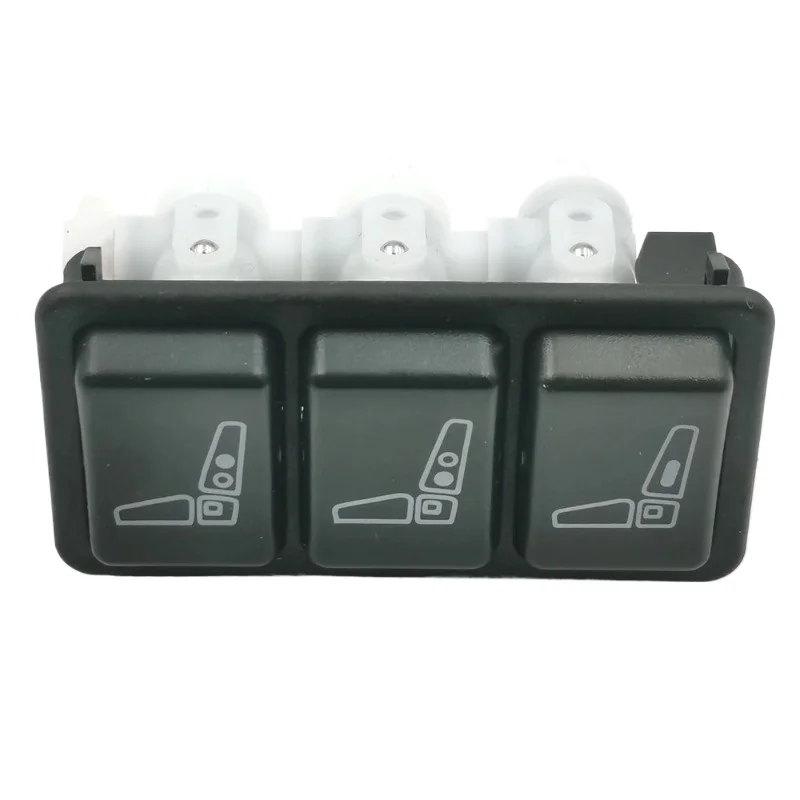 29074-02/04E 81623986093 Brand New 3 Buttons Seat Lumbar Adjustment IPS Valve for ISRI 6860 NTS /MAN TGX TRUCK / IVECO TRUCK