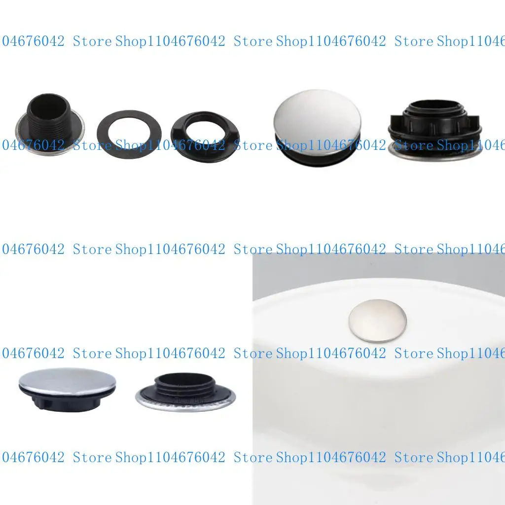 5asd Bathroom Practical Sink Plug Kitchen Sink Tap Hole Plate Stopper Cover Durable