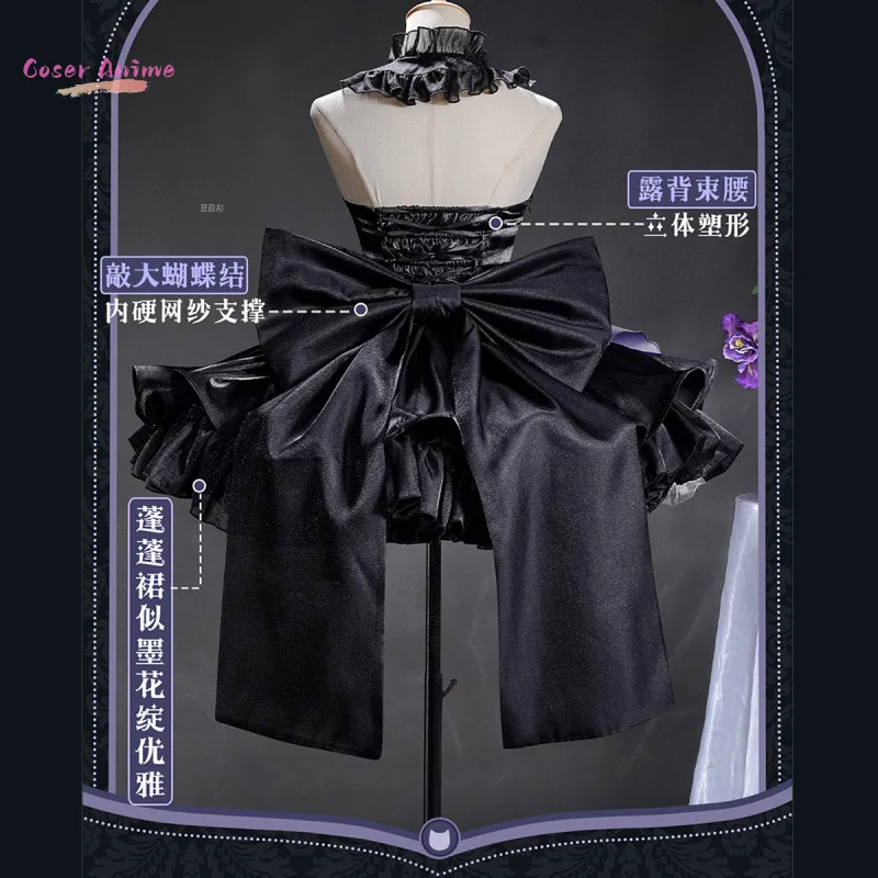 الهوية الخامس جالاتيا كلاود النحات ‌ ‌   زي نداء الهاوية التأثيري زي الهالوين كرنفال حفلة عيد الميلاد لعب الأدوار