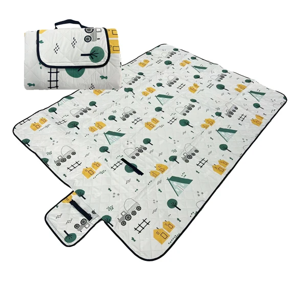 

79"x79" Extra Large Outdoor Blanket Waterproof Sand Proof Washable Fold Able Portable for Grass Lawn Beach Camping