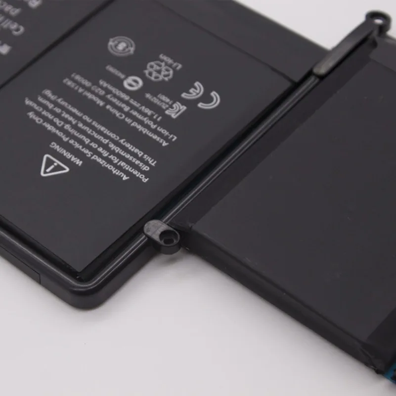 بطارية كمبيوتر محمول 11.42 فولت 6600 مللي أمبير في الساعة A1582 لأجهزة Apple Macbook Pro 13 "A1502 2013 2014 2015 بديلة ضمان لمدة 12 شهرًا #5