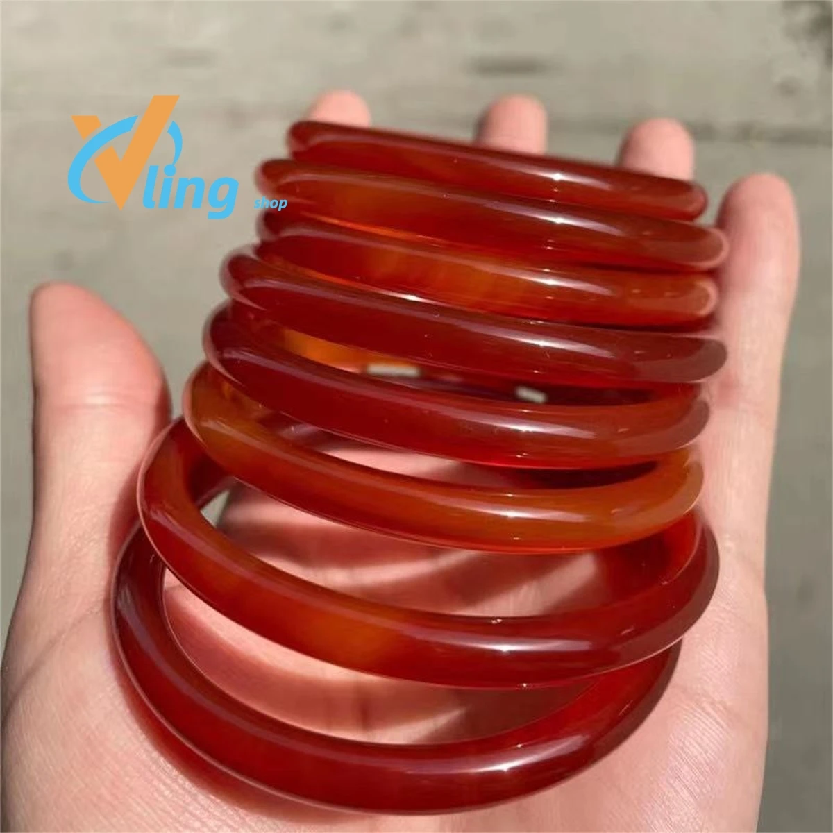 

Brazil Red Agate Bracelet RoundWomen Fashion Gift Charm Retro Amule Thin 6mm Wide GiftJade Jewelry Wholesale Exquisite