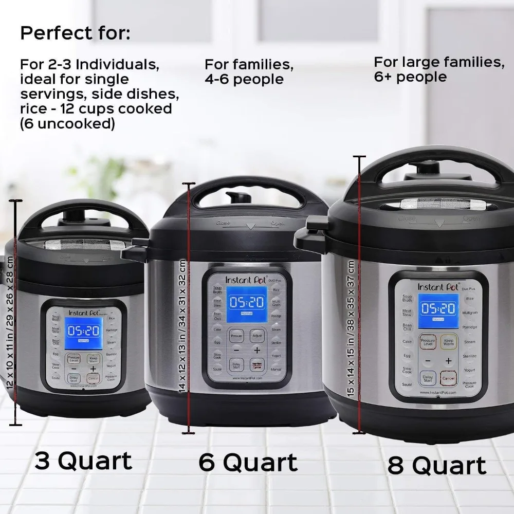 Rice Cookers 9-in-1, Slow Cooker, Steamer, Yogurt Maker, Warmer & Sterilizer, Includes App with Over 800 Recipes, Rice Cookers