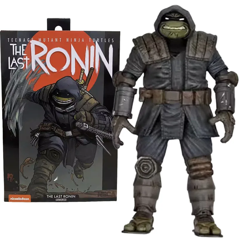 

Фигурка Черепаха-ниндзя-подростка NECA TMNT The Last Ronin, бронированная необработанная фигурка мамы, игрушки, 7-дюймовая модель, оригинал