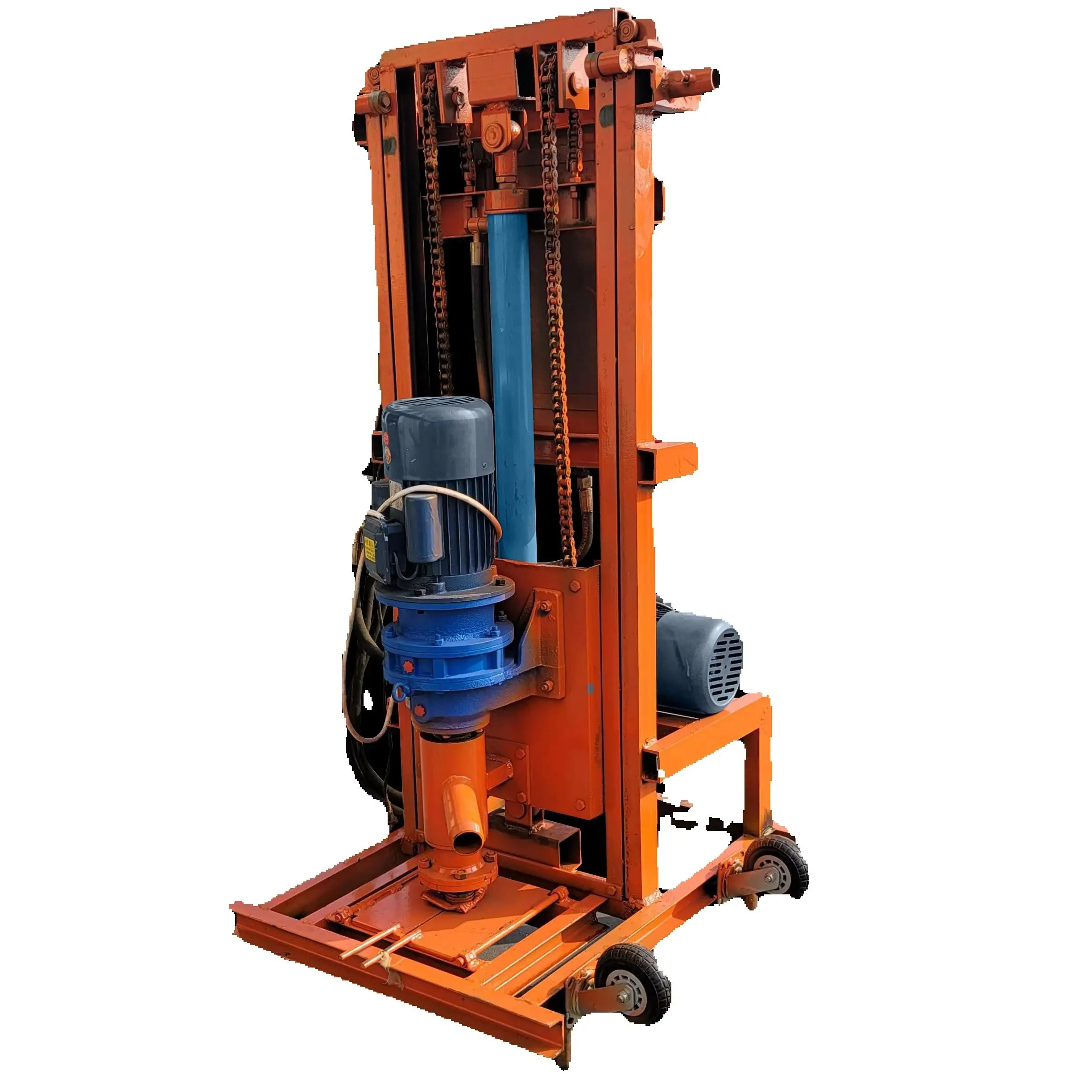 

Customized long life service life, easy maintenance RLD100 Electric Borehole water well drilling rig