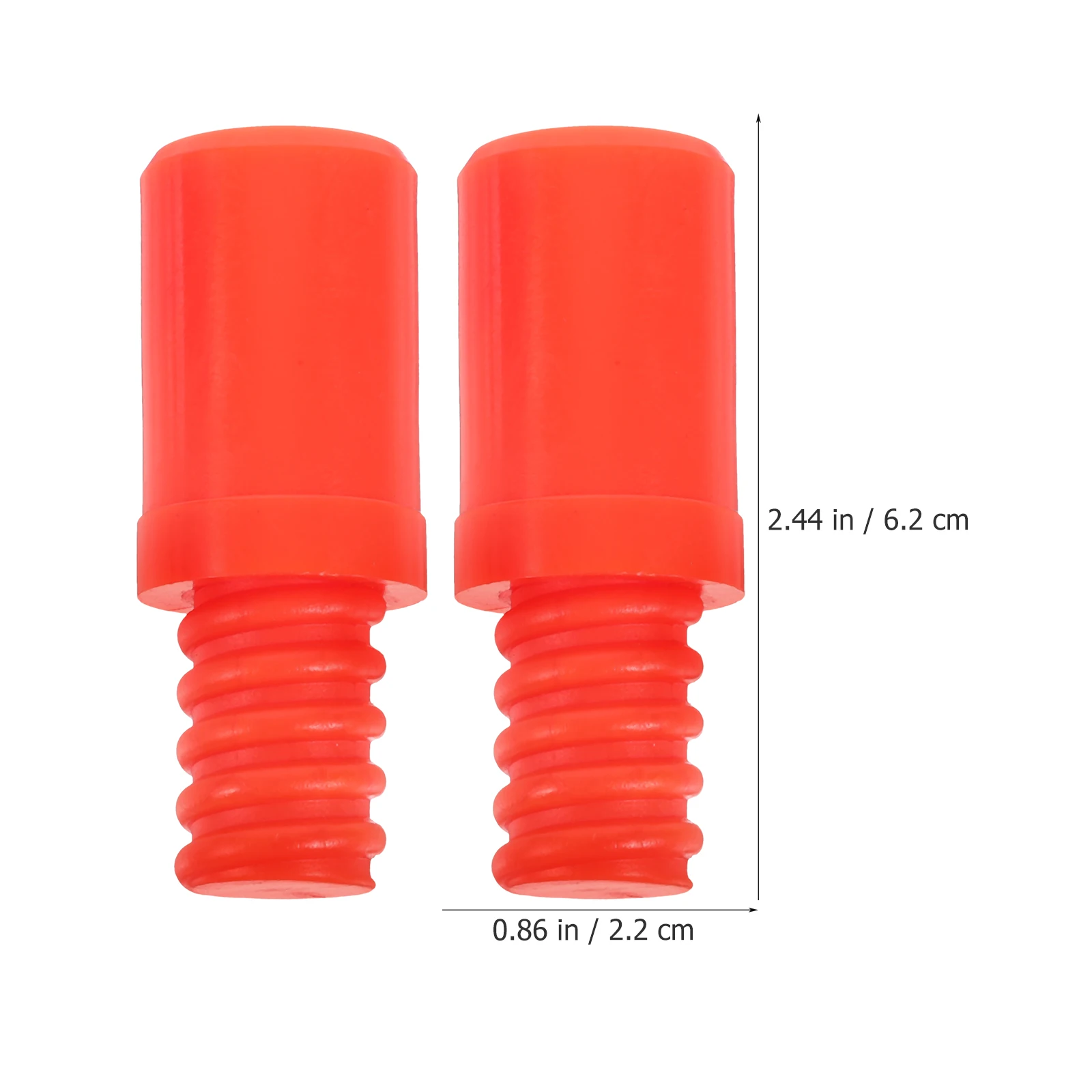 Mop Head Handle Threaded End Tip for Telescopic Pole Tips Broom Poles Broomstick Plastic Threaded Tip Repairing Supply