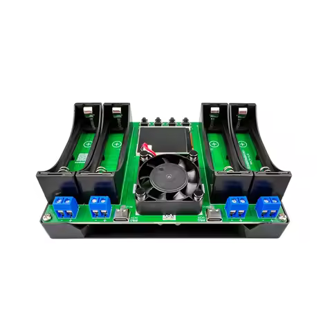 LCD Display Battery Capacity Tester MAh MWh Lithium Battery Digital Battery Power Detector Module 18650 Battery Tester Type-C