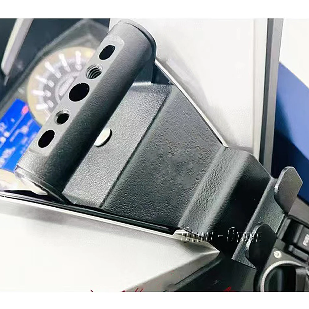 Acessórios da motocicleta suporte do telefone móvel gps capacete gancho saco de armazenamento titular para honda força 350 nss350 forza 350 300