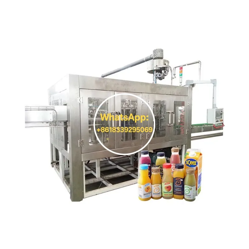 Automatic Fruit Juice Production Machine Hot Filling Machine Beverage Production Line Processing Bottling Equipment