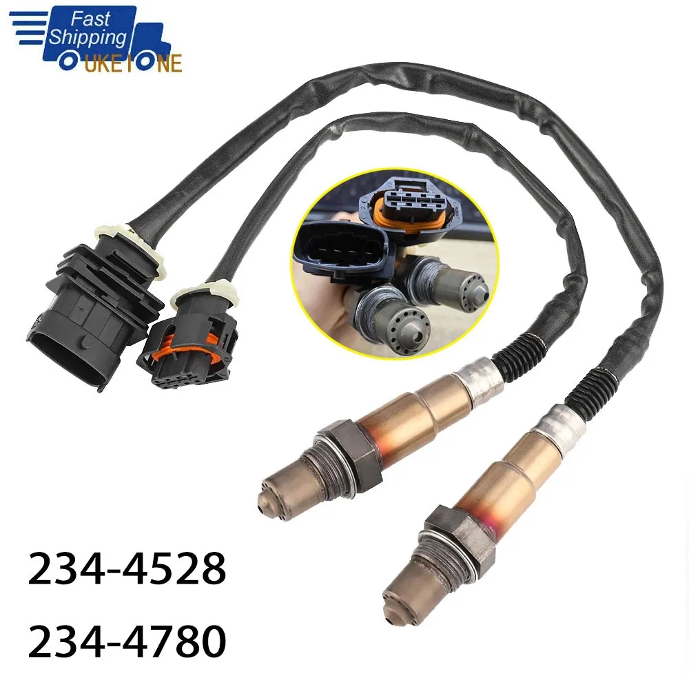 Sensor de oxígeno con sonda Lambda para coche, accesorio de medición de O2, para Chevrolet Cruze Trax Sonic 1.4L 2011-2016 234 4780-234, 02