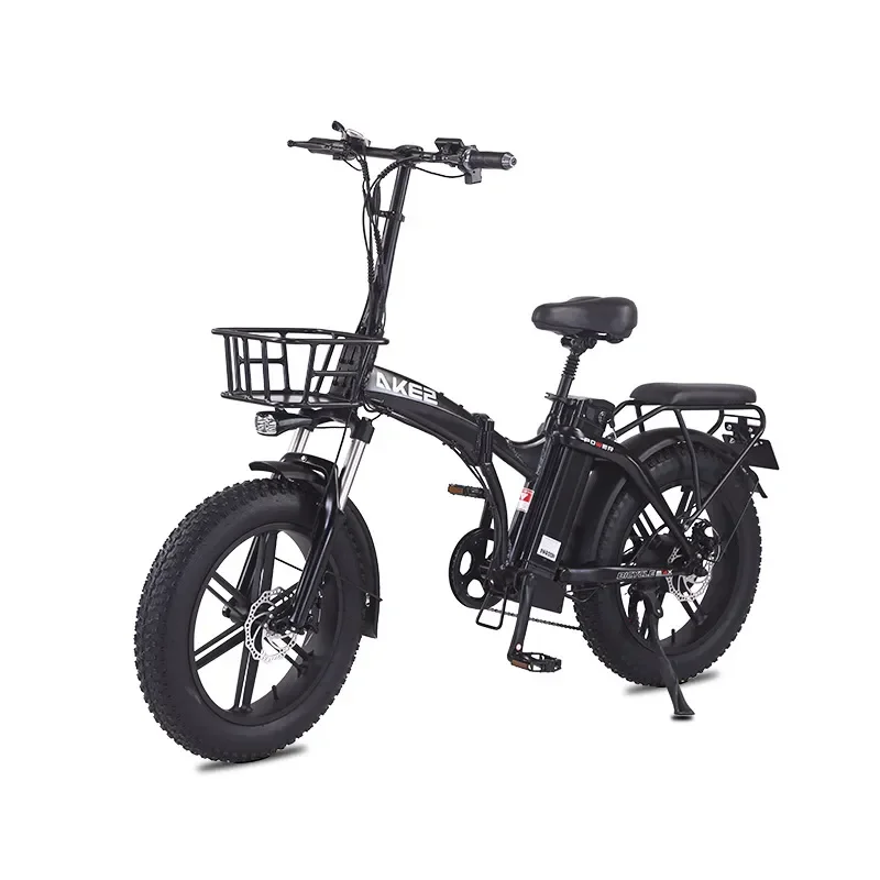20 Inch Aluminum Alloy Folding Electric Scooter 48V 750W High Speed Motor Long Range Adult E Bike