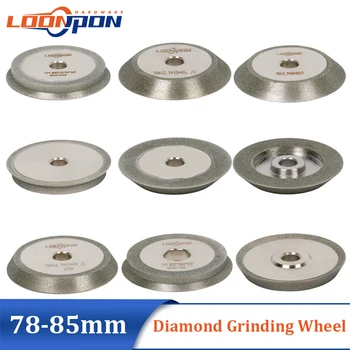 78-85mm diamentowa tarcza szlifierska galwaniczna tarcza szlifierska 150Grit szlifierka do metalu węglikowego frez ze stali wolframowej