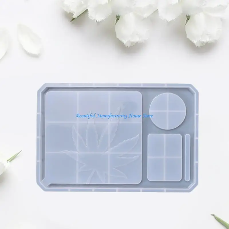 

E56A форма для подноса из смолы, очаровательная форма для женского подноса, силиконовая форма для хранения ювелирных изделий и