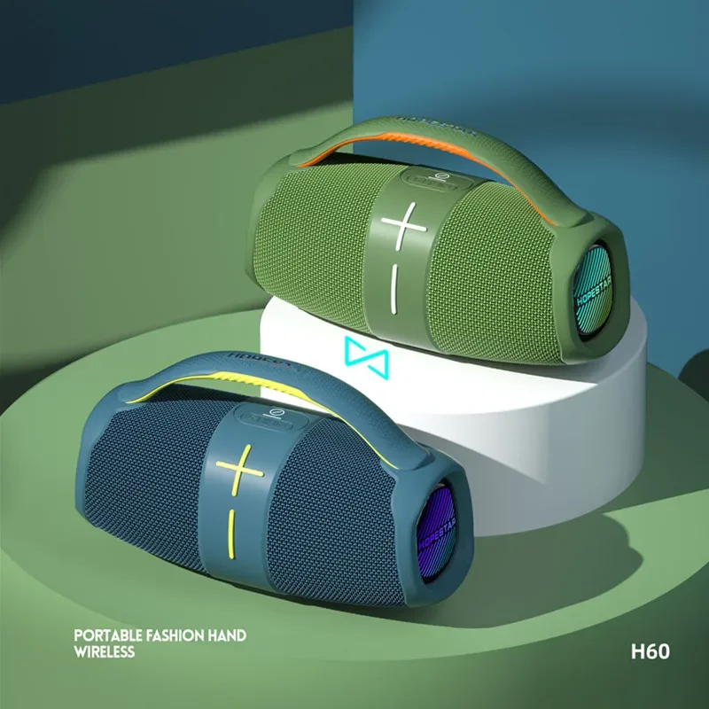 

Новинка 2023, портативная Bluetooth-Колонка HOPESTAR-H60, беспроводной высокомощный боевой барабан, большой объем, портативная TF-колонка