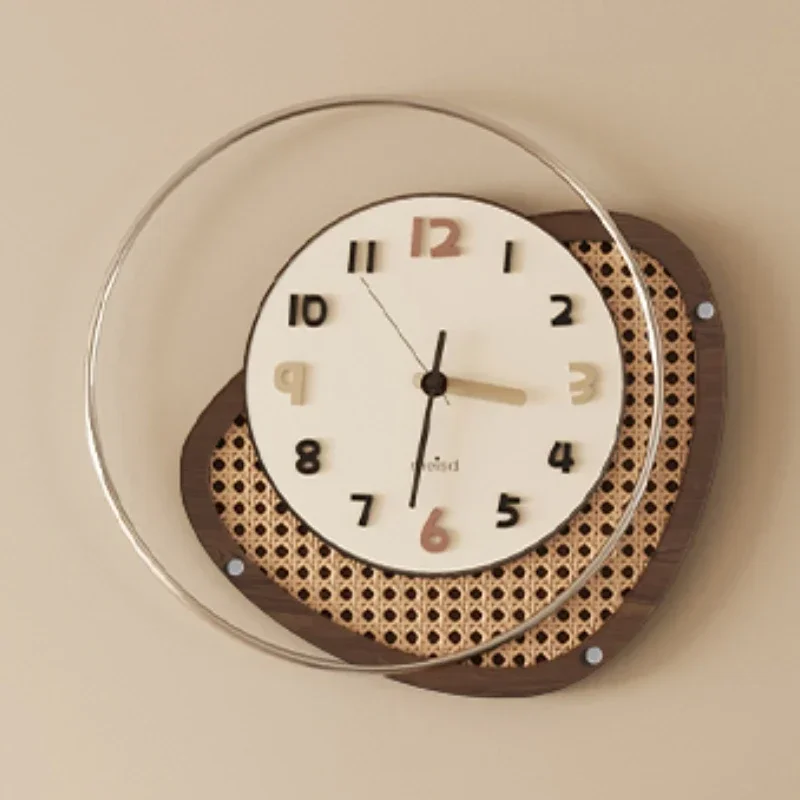 

Morden Wall Clocks Stereo Numeral Silent Watches Single-sided Home Ornaments Creative Interior Home Decoration Items Art Design