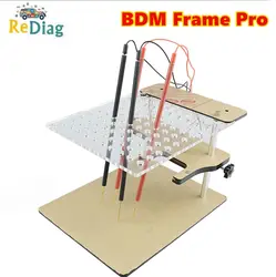 Newest Metal LED BDM Frame With 4 Probe Pens BDM Probes Work For KESS KTAG LED BDM Frame LED ECU Programmer Tool