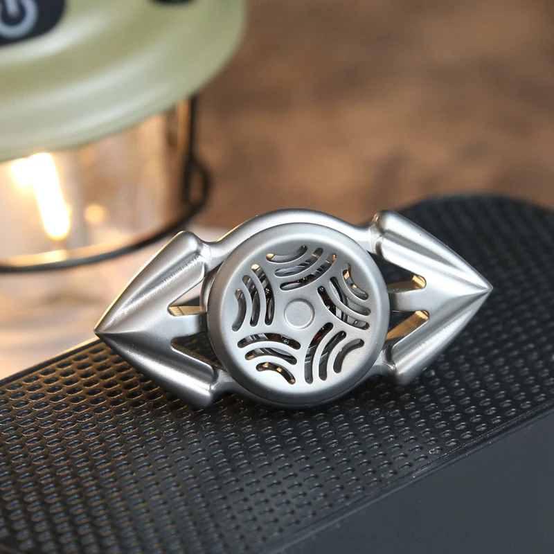 EDC Trident Fidget Spinne voor Volwassen Angst Relief Gyroscoop Spinner Metalen Stress Fidgets Volwassenen Speelgoed Bureau Voor Volwassen Gift