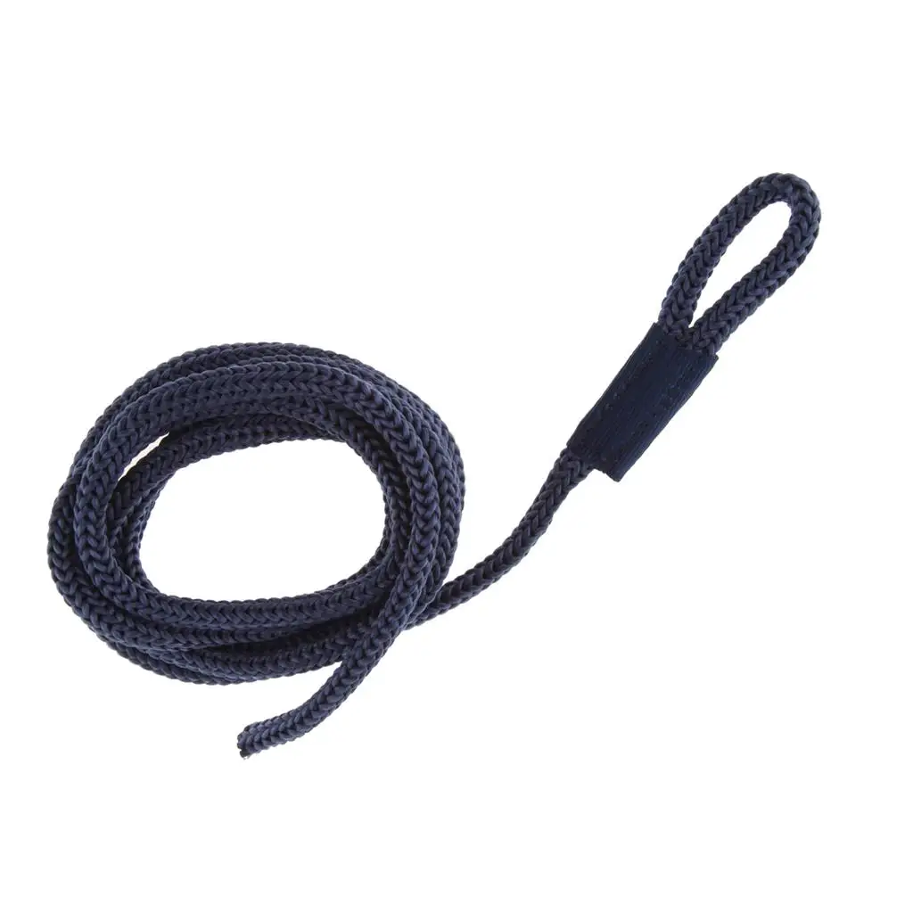 1 Pcs Boat Lines 1/4 INCH X 5 FT Bumper Whips Rope Docking Blue Fits G0 G1 Boat Bumper Boat Accessories Marine