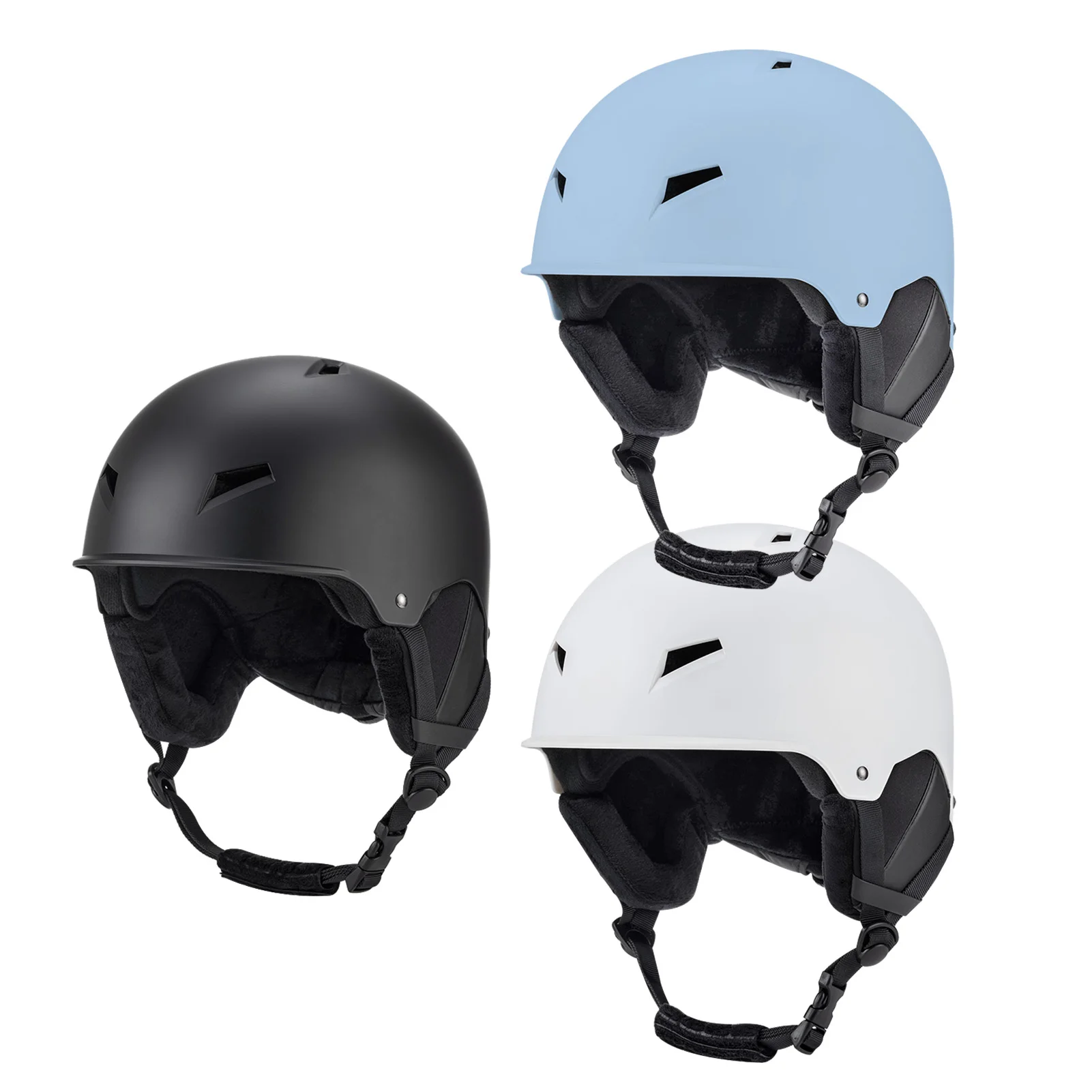 Ski Helmet Women Snow Helmet Ski Helmet for Adults with ABS  Liner Removable Liner Earpads for Outdoor Winter Adventures