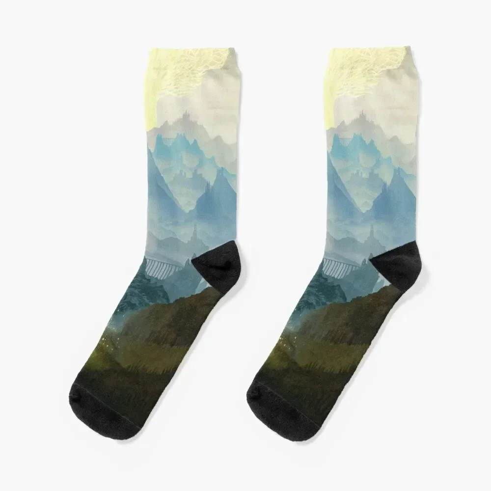 

The Lands Between Socks happy FASHION funny gifts Socks Women Men's