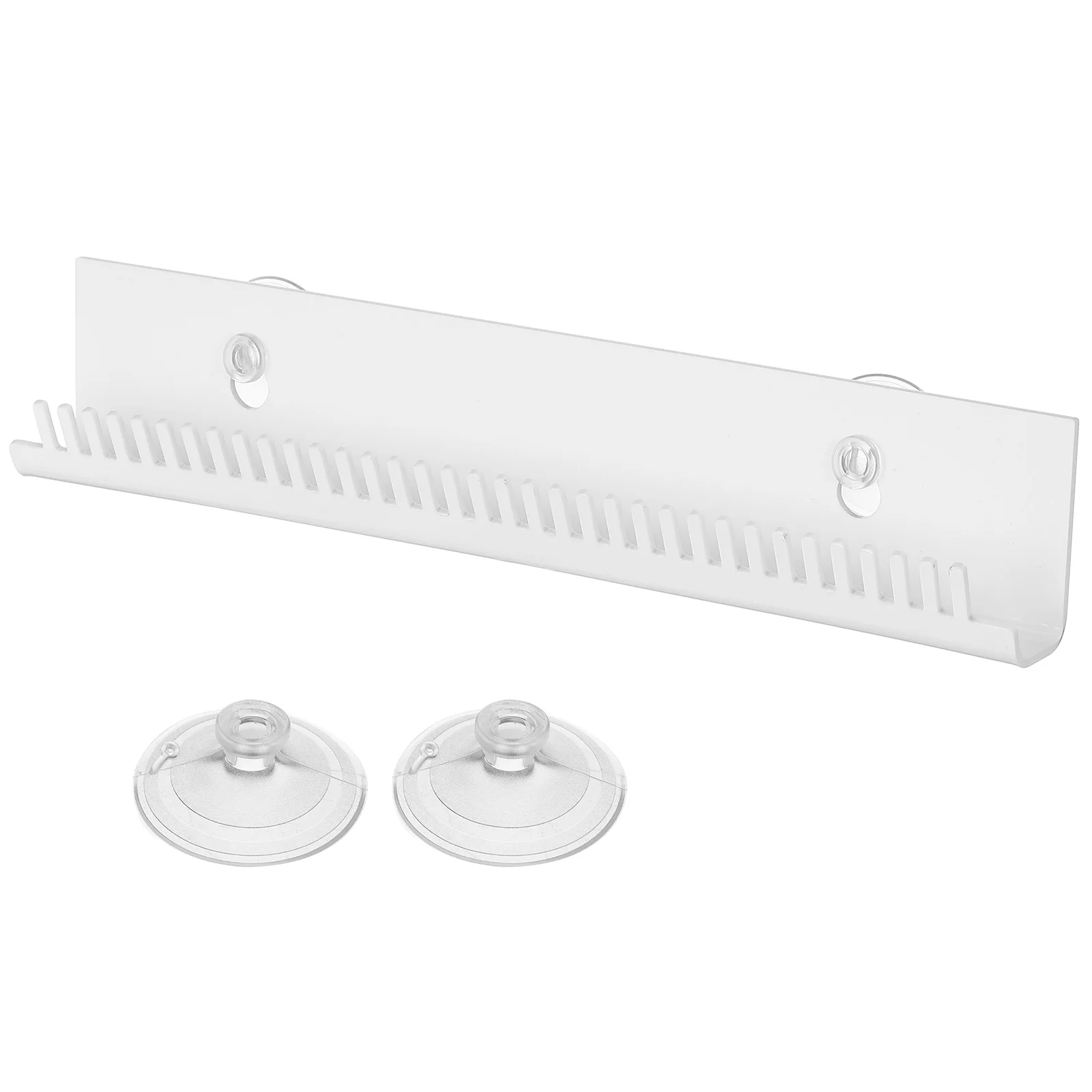 Suporte de extensão de cabelo acrílico trança rack display ganizer branco suporte de armazenamento para barbeiro suprimentos salão de beleza