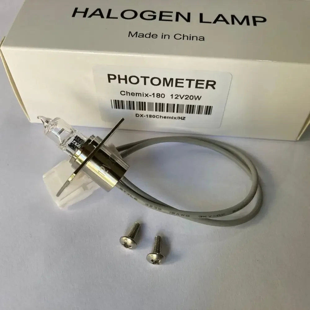 

Compatible lamp used for Sysmex chemix180 C-180 12V20W , Furuno CA400 CA90 CA270 CA180,BX3000 BX3010 BX4000 12V 20W