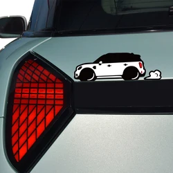 Car Stickers Decal Decoration Body Vinyl Film Decals For MINI Cooper One S JCW F57 F56 R55 R56 Racing Auto Styling Accessories