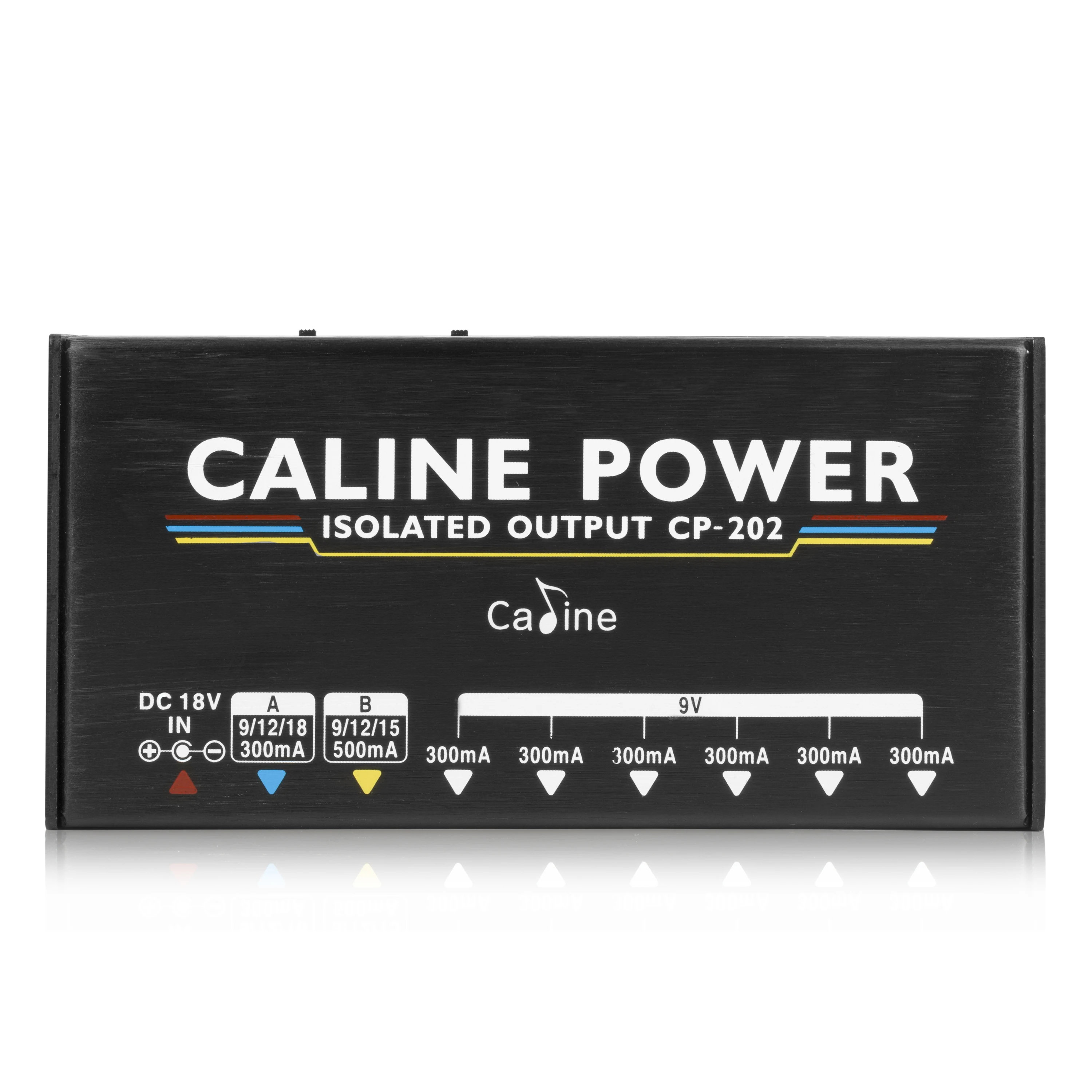 

Caline CP-202 Truly Isolated Power Supply 36W 8 Outputs for 9V/12V/15V/18V Guitar Effect Pedal with Adapter and 10 Cables