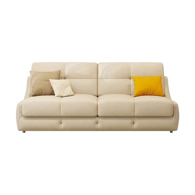 Nordic high-end sofa bed, foldable dual-purpose bed, living room small apartment single double multi-function bed new