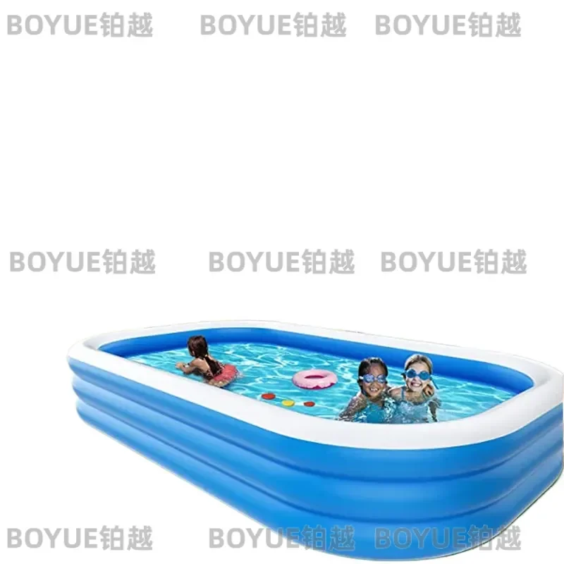 Large Inflatable Swimming Pool for Adults and Kids Outdoor Indoor Bathtub Family Party Water Play Toy