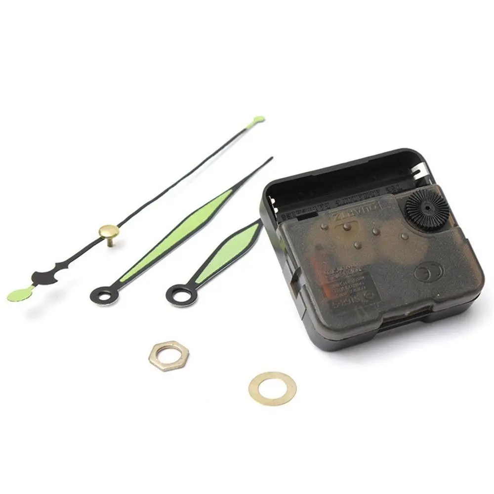 Practical Luminous DIY Repair Silent Quartz Clock Movement Wall Clock Spindle Mechanism Part
