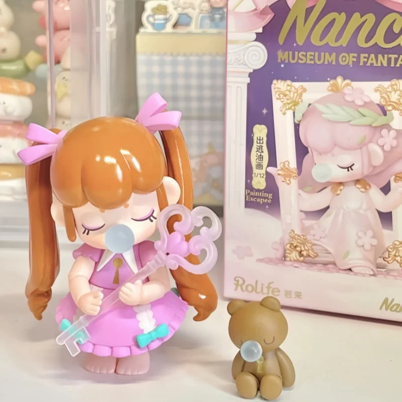 New Genuine Nanci Fantasy Museum Series Kawaii Doll Nanci First Generation Fashion Decoration Desk Collection Toys Gift