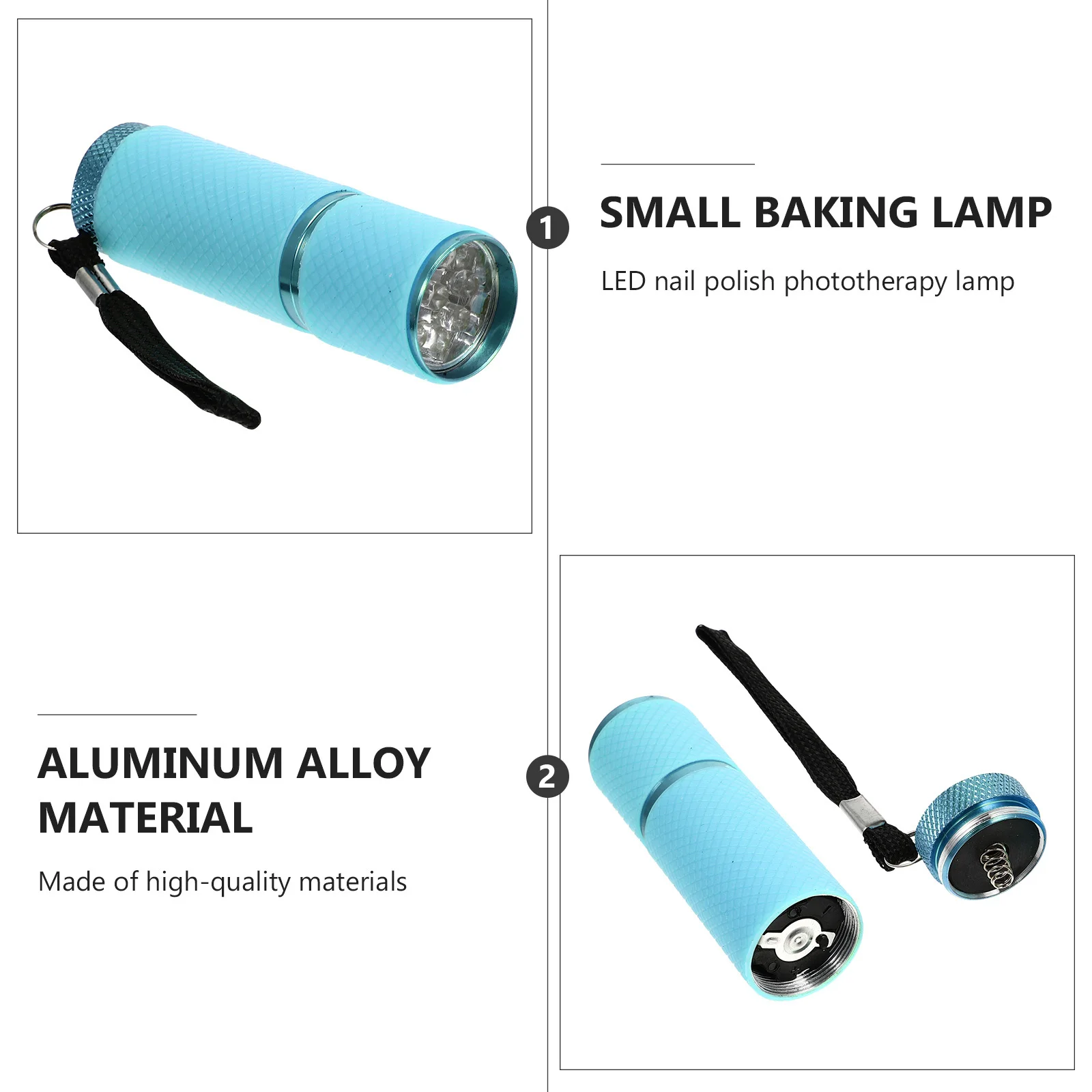 Mini lampe à ongles portative Uv LED, 1 pièce, sèche-linge pour Extensions de Gel, outil de manucure à séchage rapide, dispositif Portable de qualité Salon