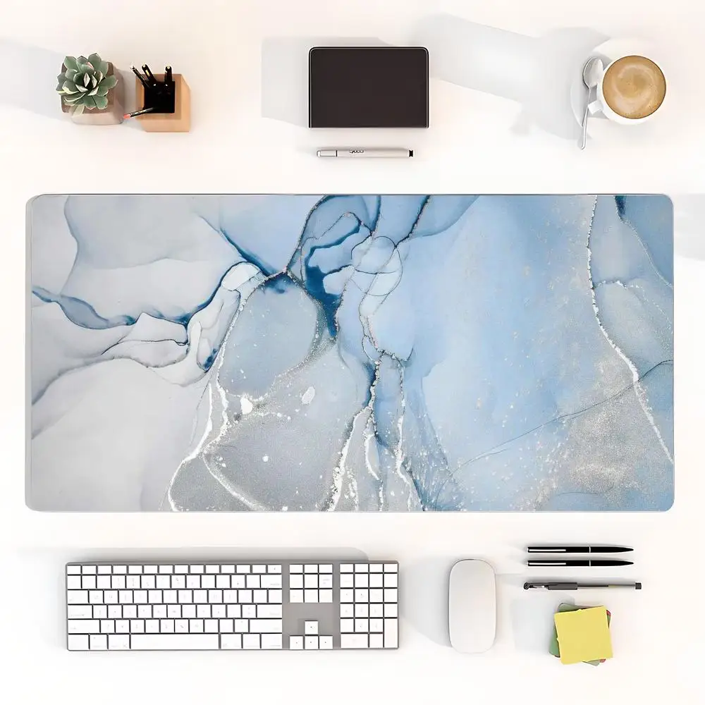 Stone Vein Mouse Pad Multi-Size non-slip Gaming mouse pad Gamer E-Sports Mouse Mat Game Mechanical Keyboard XXL Desk Mat