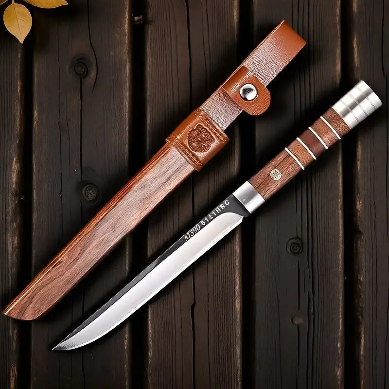 

1/2/3/4 Multi-Piece Bone-Cutting Knife Set With Sheath Premium Powder Steel Ultra-Sharp Thickened Blades Bone Cutting In Kitchen