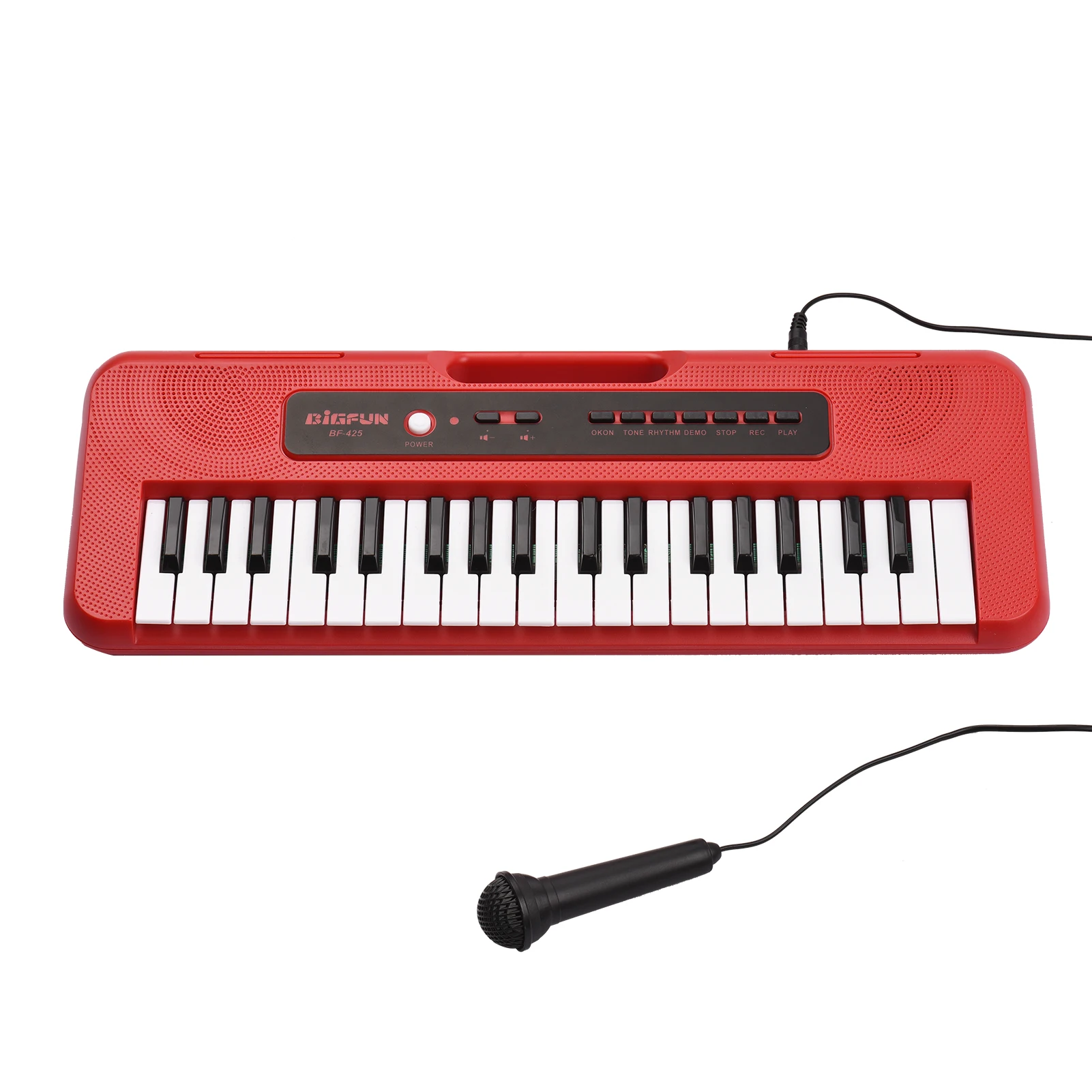 BIGFUN 37 Key Children Electronic Piano Portable Multifunction Kids Keyboard Musical Toy Piano with Mini Microphone