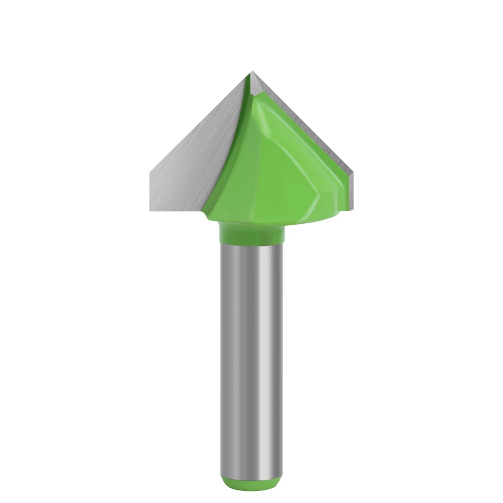 Imagem -06 - Lavie-v tipo Slotting Cortador Bit Cnc Gravura Sólido Router Carbide Fresa 90 Graus mm Haste C0802406gn 1pc