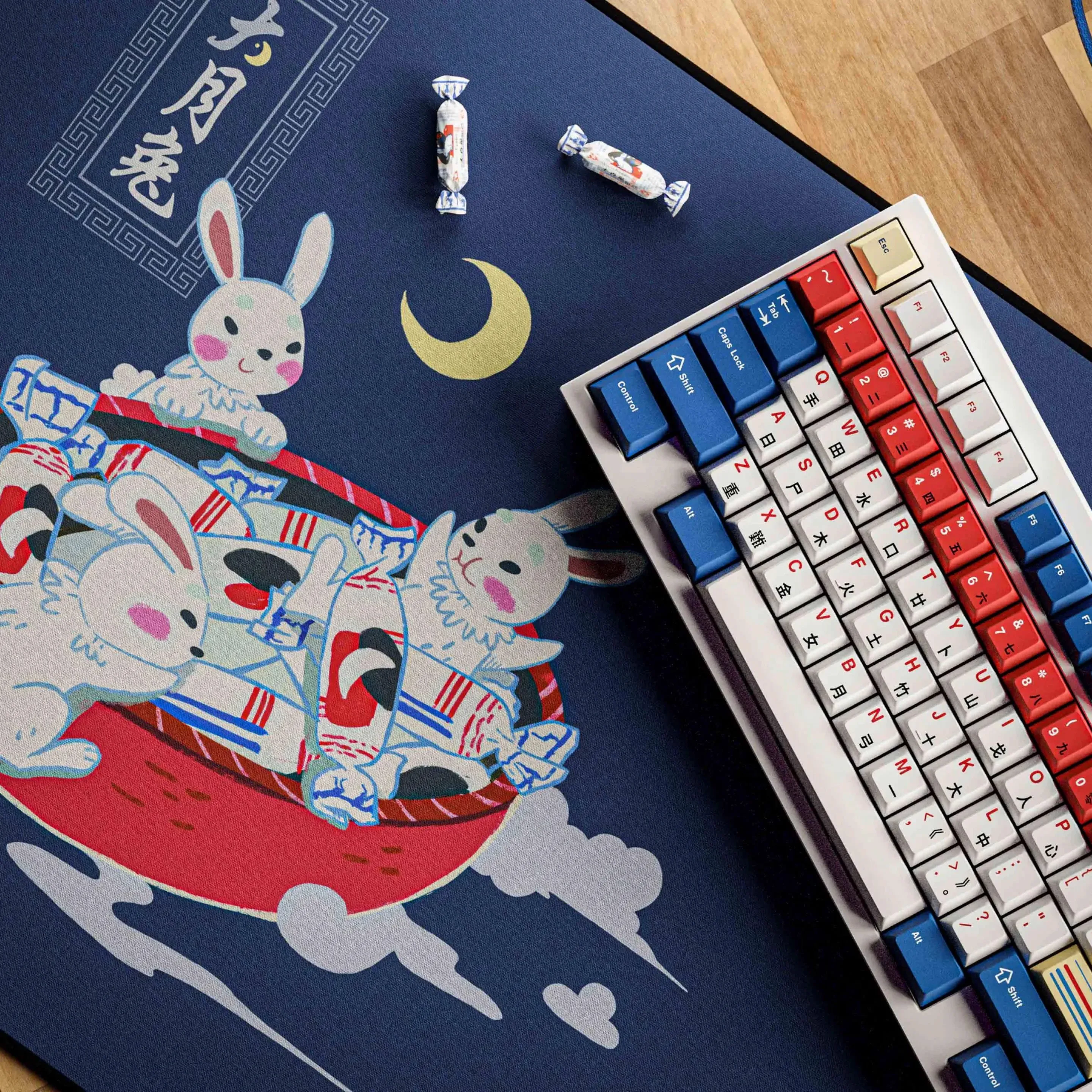 KeyKobo Moon Rabbit kkb keycap