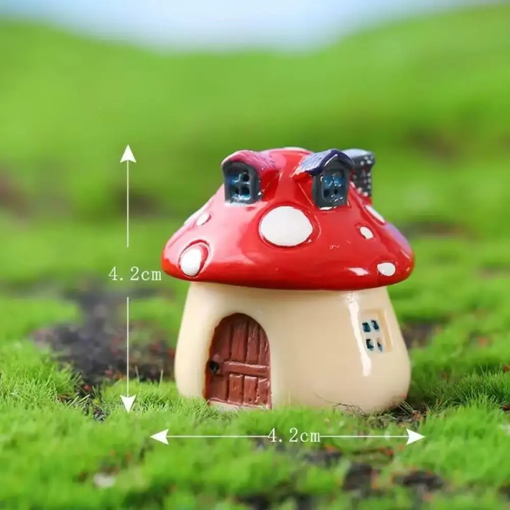 Miniature Garden Decor Wood Accessories DIY Creative Micro Landscape Parts Kids Handmade Art Craft Building Toy