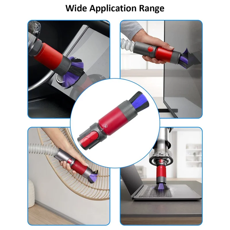 Acessório de substituição do aspirador, Escova de poeira Traceless, Fit para Dyson V7, V8, V10, V11, V15 Part