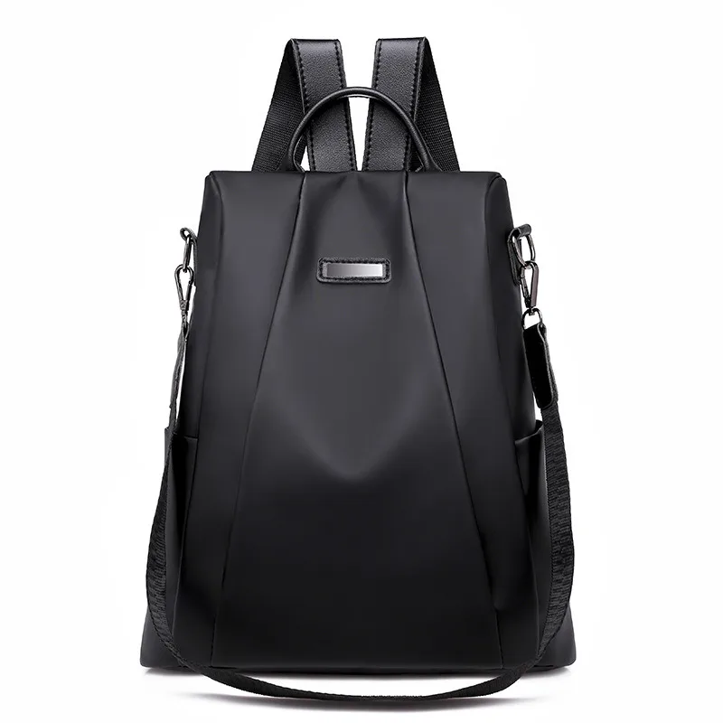 2024 New Korean Fashion Travel Backpack Versatile College Student Backpack Oxford Cloth Backpack for Women