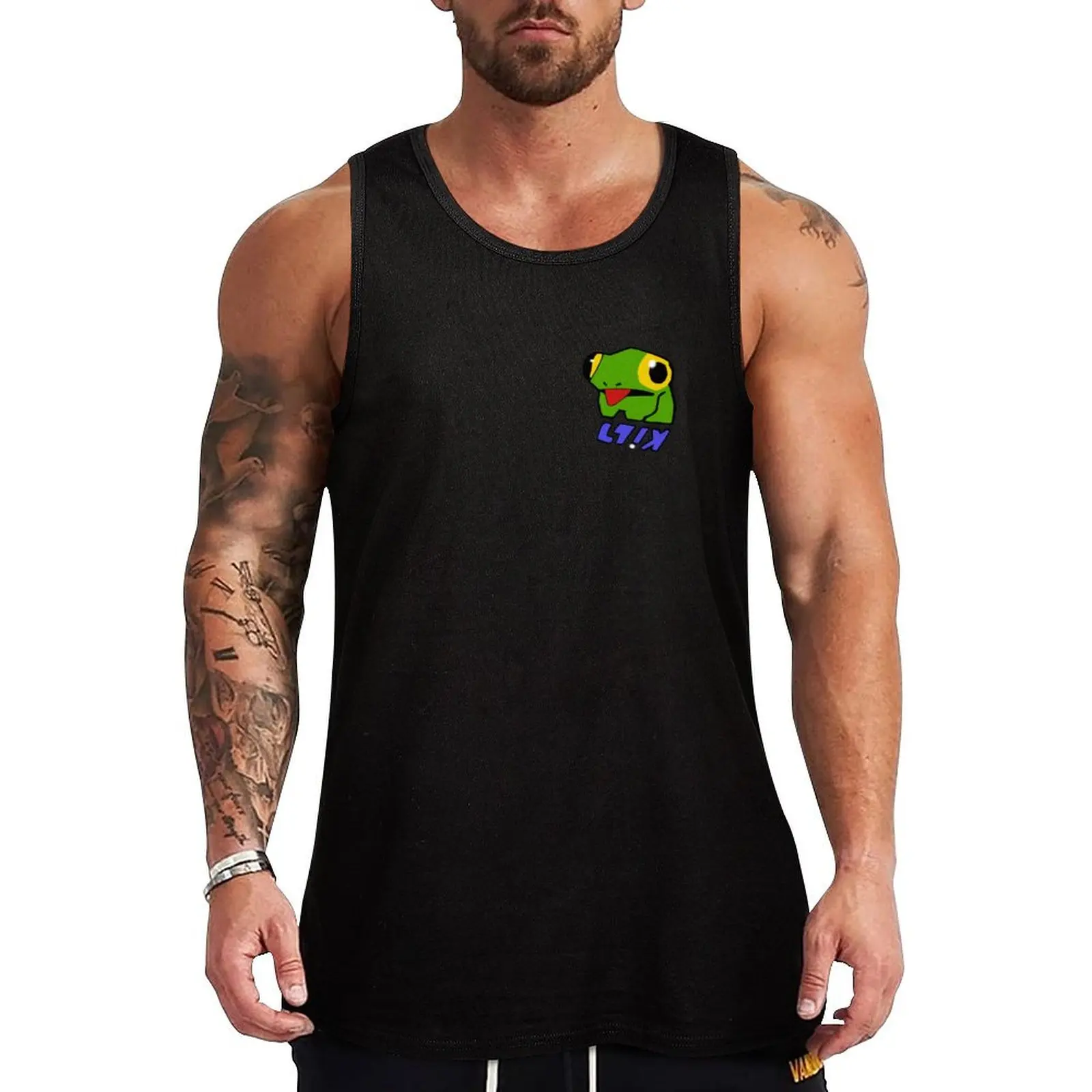 

Kill Frog Joy Tank Top sleeveless gym shirt man fitness Men's sleeveless gym shirts